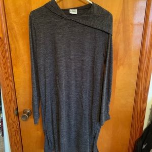 Long Sleeve Dress with Hood